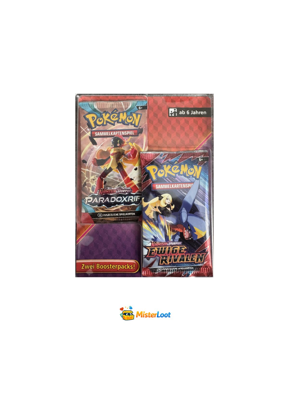 Pokémon 2er Blister – Paradoxrift und Ewige Rivalen