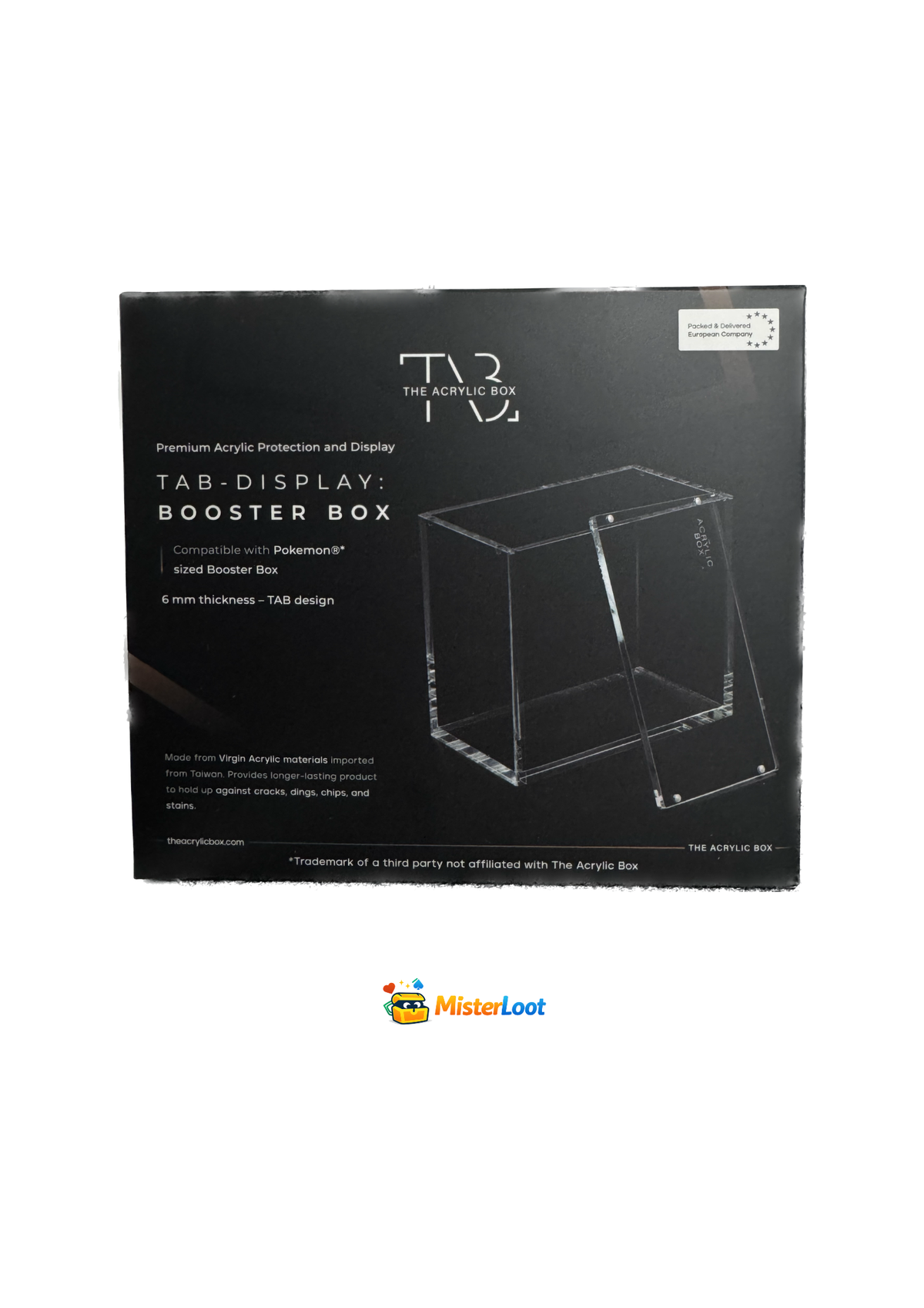 The Acrylic Box – Pokémon Booster Display Premium