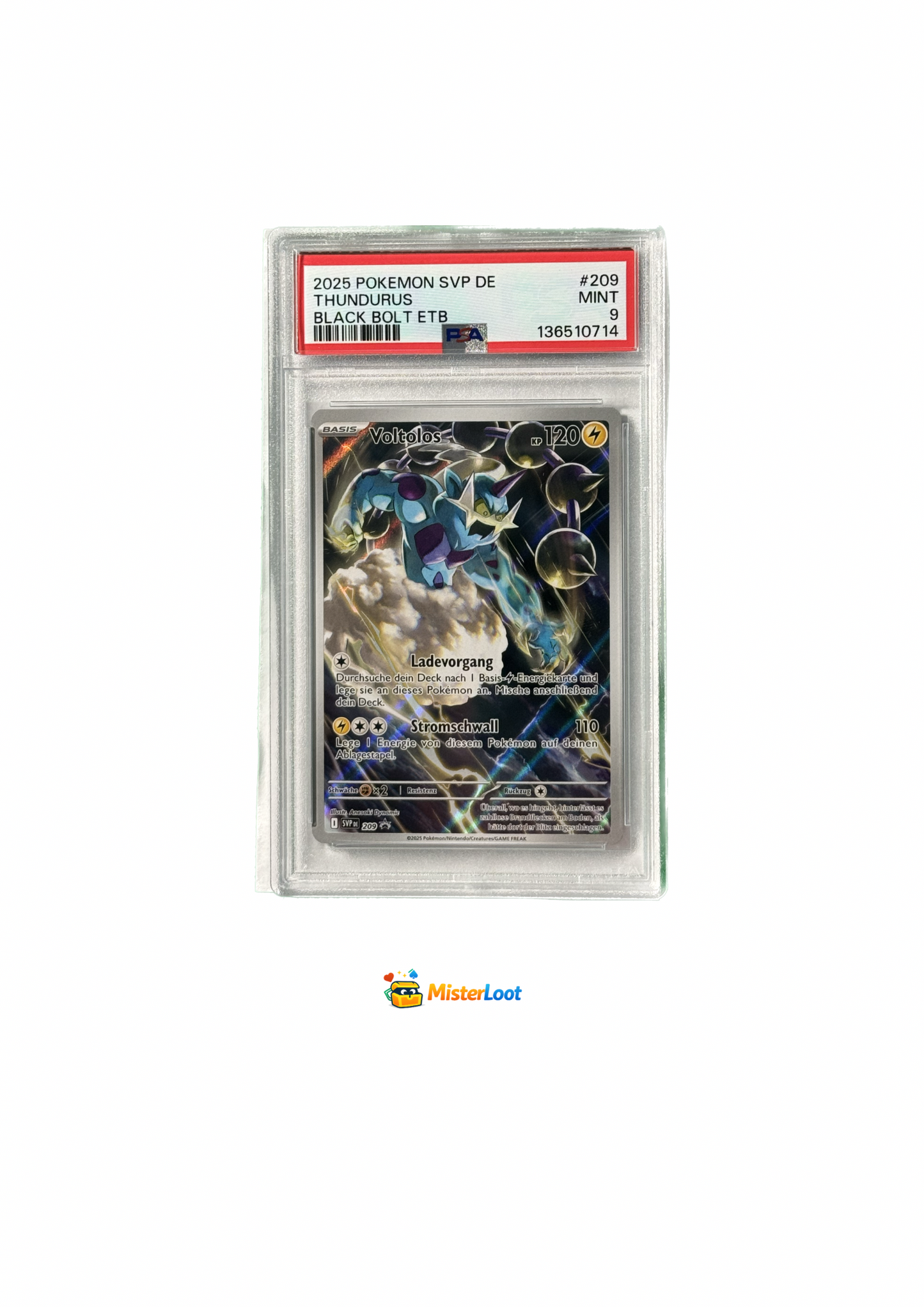 Voltolos SVP 209 – Deutsch Promo – PSA 9 MINT