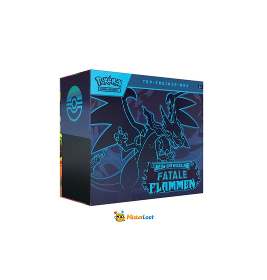 Pokémon Fatale Flammen Top-Trainer-Box (DE)