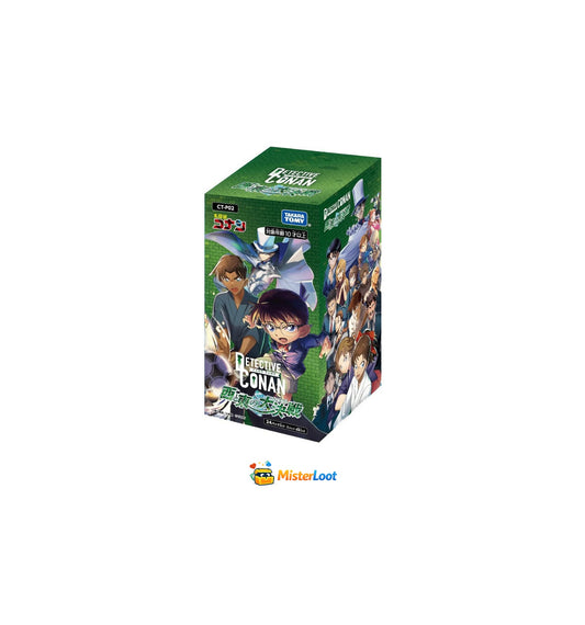 Detective Conan – Großer Kampf zwischen West und East CT-P02 Booster Box (TCG, Japanisch, NEU)